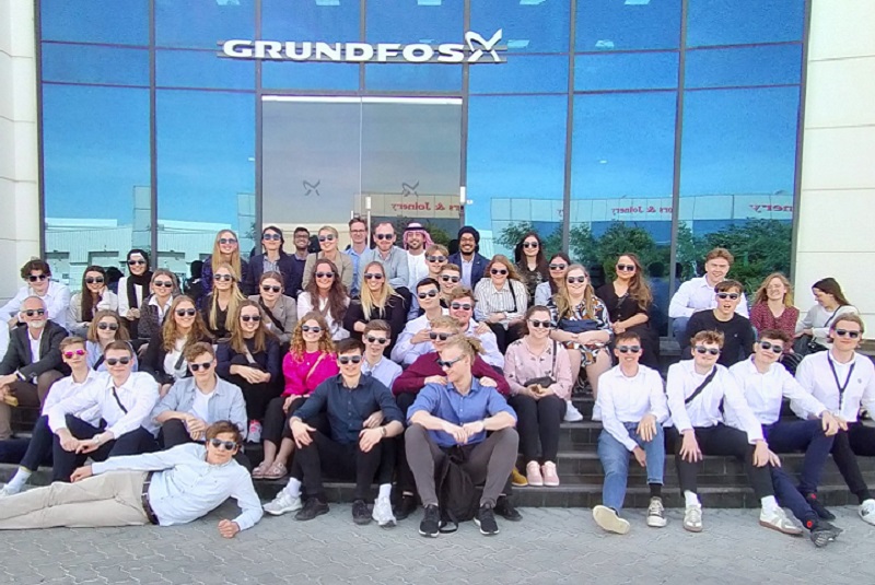 Danish students visit Grundfos Dubai to seek inspiration on sustainable business practices