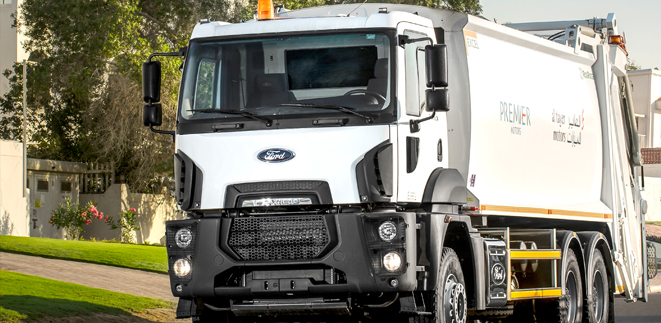 Ford Trucks technology offers added value for waste management