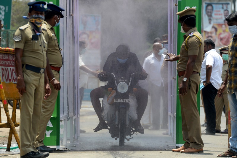 Tamil Nadu, India says no to new disinfection tunnels