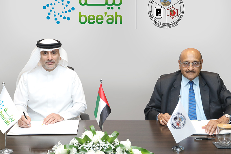 Bee’ah and Sharjah Cement Factory sign alternative fuel agreement