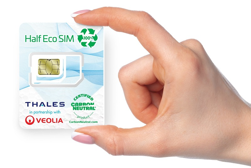 Eco-SIM Card from Thales and Veolia: The SIM card made from recycled refrigerators
