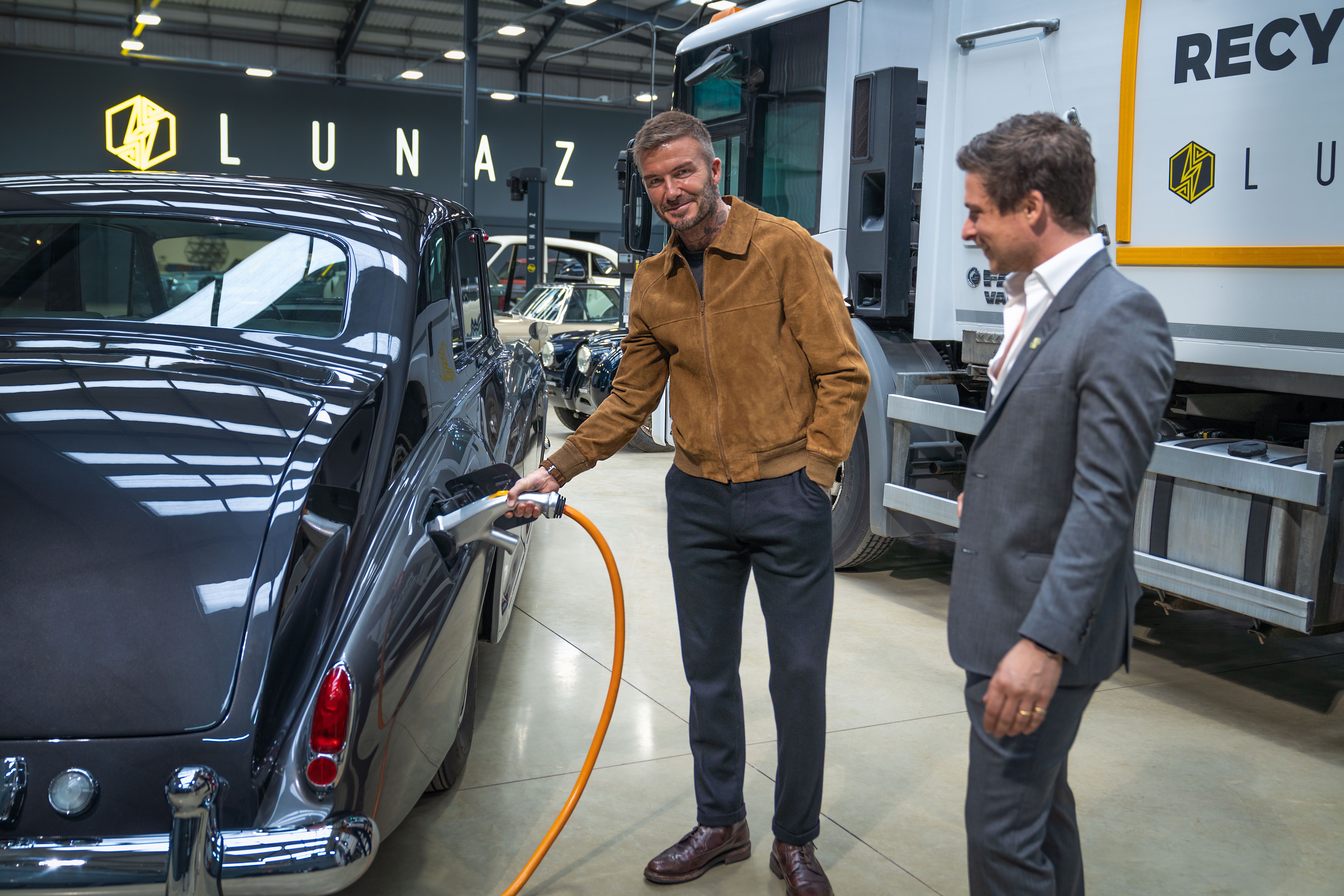 David Beckham invests in EV upcycling company Lunaz  