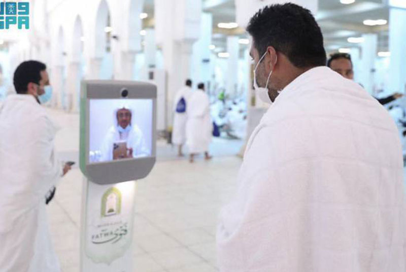 Makkah's Grand Mosque launches new AI robot guides that speak 11 languages