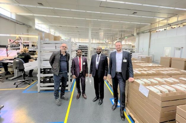 Adeeb Group visits Landis+Gyr factory In Greece