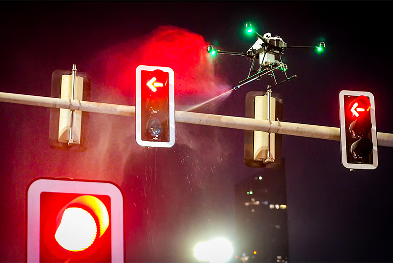 Dubai RTA uses drones to clean traffic signals in pilot project, cutting time, costs