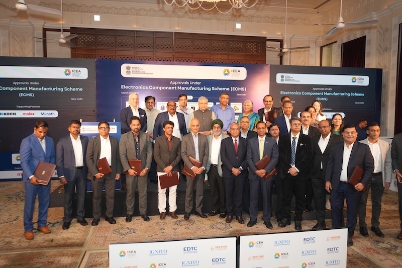  India clears 29 more ECMS applications, expands component manufacturing 