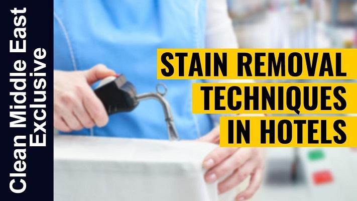 Stain Removal in Hotels